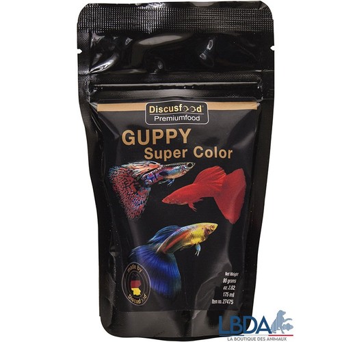 Discusfood guppy super color - discusfood,