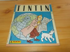 ANCIEN Album Tintin Hergé Ed Lombard env.130 Stickers PANINI FRANCE MO 1990