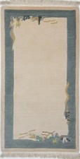 Tapis Oriental Fait Main Du Népal 140 X 70 Cm Produit De Qualité