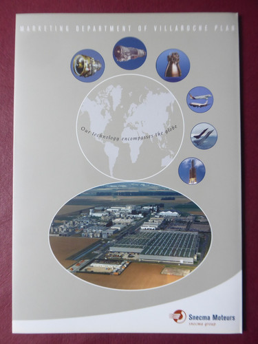 Depliant pub snecma moteurs - depliant,