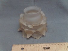 Ancienne tulipe abat jour à