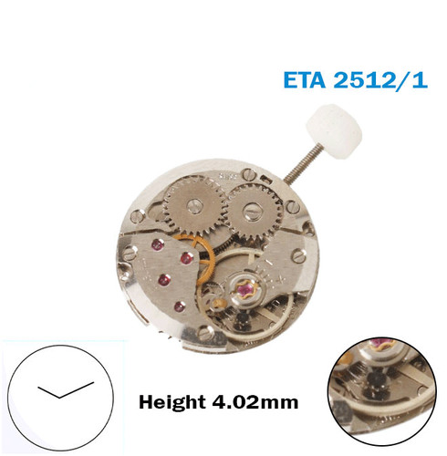 Eta 2512 mouvement manuel - 2512/1,