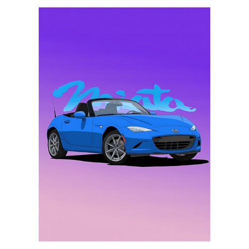 Affiche pop art voiture - pop,