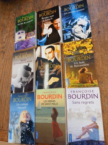 Lot livres de - de, françoise