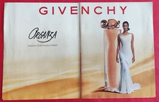 Publicité de presse: Parfum Organza de GIVENCHY & Paris de Yves SAITNT LAURENT