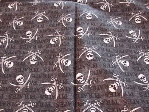 Coupon tissu pirate - ",