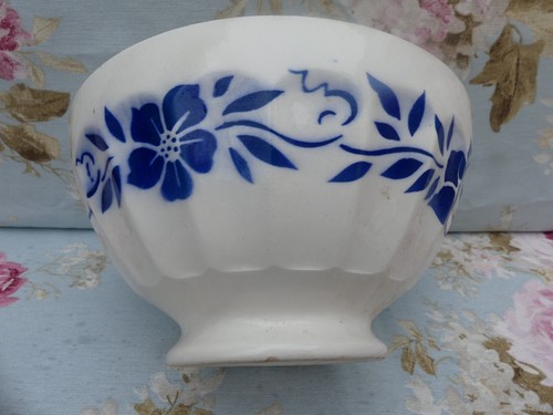 Bol ancien faïence décor - bol,