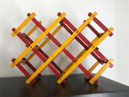 Porte bouteilles vintage - porte-bouteilles,