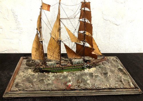 Diorama marine travail de - marine,