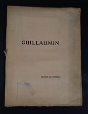 Livret Guillaumin Armand Édouard Des Courières Numéroté Signé Presses Robaudy