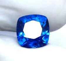 Naturel Tanzanite Bleue 9.05 CT Coupe Coussin Certifié Ample Gemme + Sans Cadeau