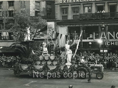 Paris 1953 boulevard - paris, des