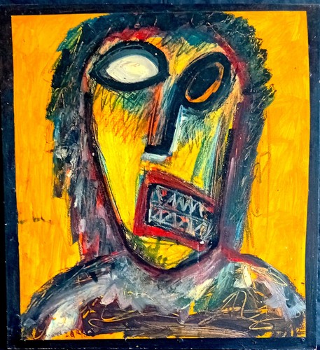 Tableau art brut - tableau,