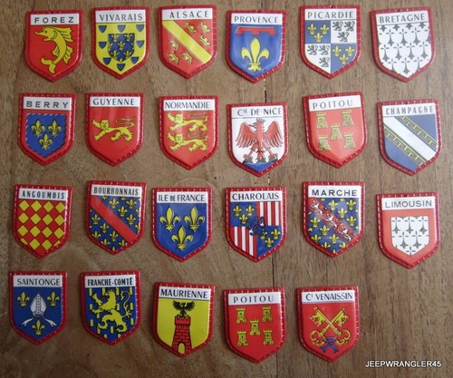 Lot blasons - de,