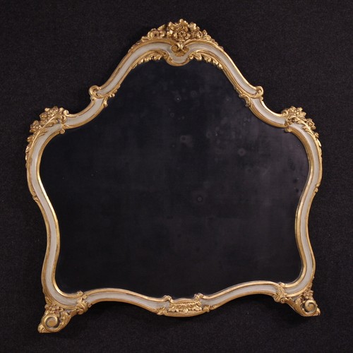 Miroir italien meuble bois - meuble, en