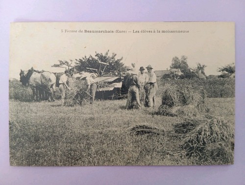 Cpa ferme beaumarchais - ferme,