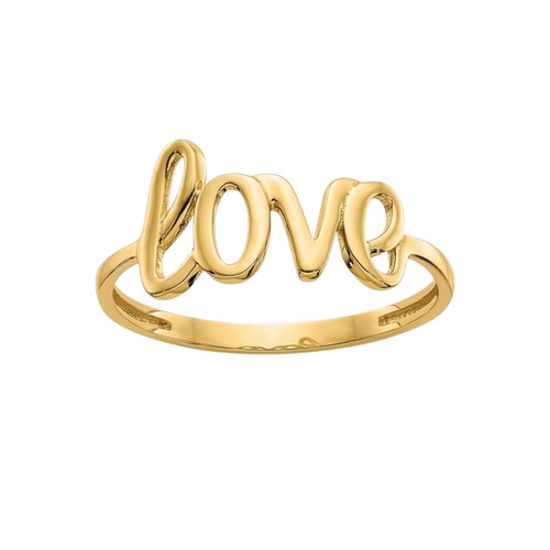 Bague love ring argent - bague,