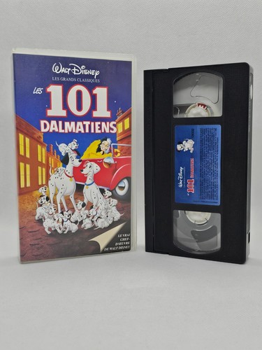 Vhs les 101 dalmatiens - dalmatiens,, disney