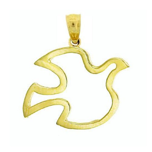 Pendentif jaune 14k - or,