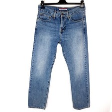 Jean homme TOMMY HILFIGER DECONTRACTEE taille W31 L30 coupe régulière bleu droit