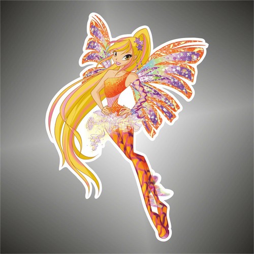 Autocollant winx stella decal - autocollant,