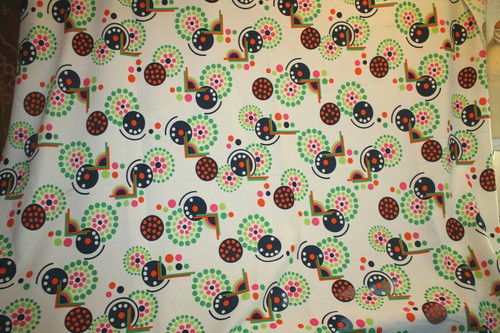Coupon tissu vintage - coupon,