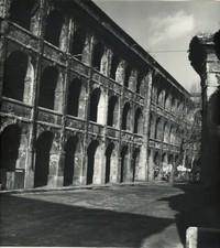 Photo Argentique Marseille La Vieille Charité Pierre Puget Vers 1950