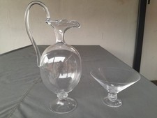 Ancienne aiguière cristal +