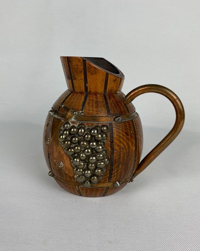 Cruche bois vintage - cruche,