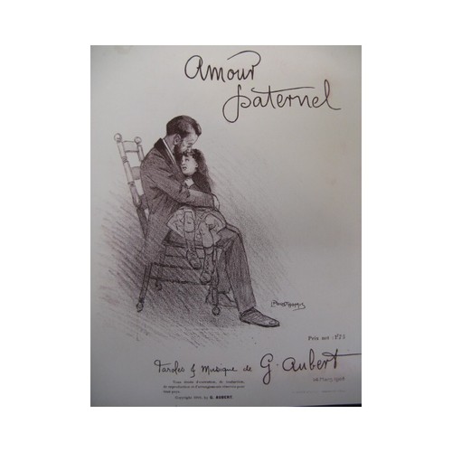 Aubert gaston amour - amour, paternel