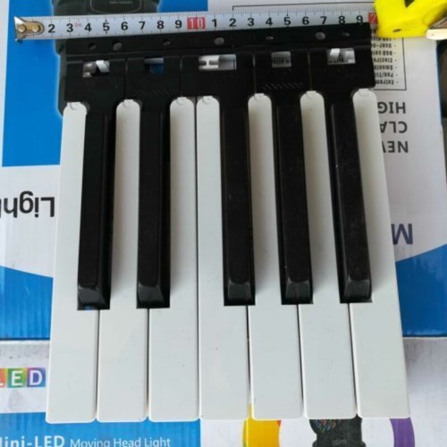 1pc black and white - keys, for