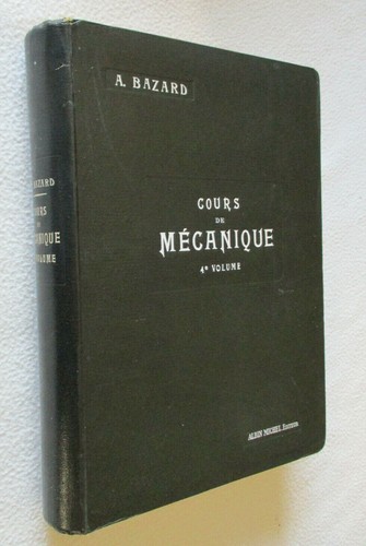 Cours mecanique volume - de,