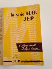 Ancien catalogue jouet ancien Train voiture circuit  La voie H.O.  JEP   C6