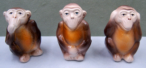 Singes sagesse - singes,