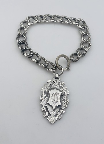 Bracelet médaille anglais - bracelet, en