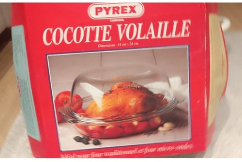 Pyrex cocotte volaille - volaille, ovale
