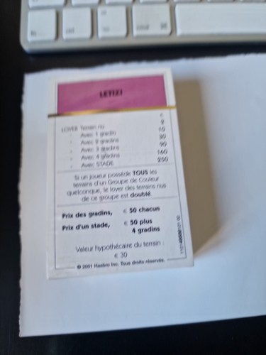 Toutes les cartes - ,