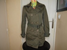 VESTE FEMME SCHOTT STYLE MILITAIRE KAKI - TAILLE XS/S