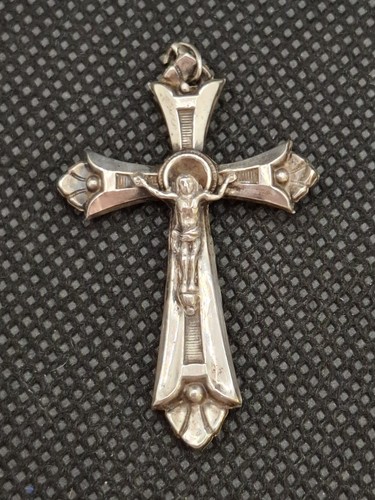 Ancien pendentif croix - ancien, en