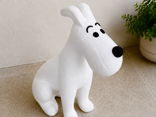 Milou chien tintin vintage - de,