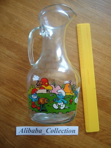 Pichet ancien schtroumpf - pichet,