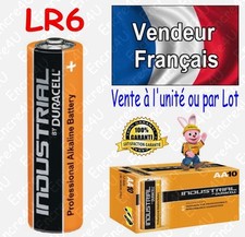 Piles LR6 LR06 AA DURACELL INDUSTRIAL MN1500 Alcaline x 1 2 4 8 10 20 30 40 50