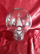  globe/tulipe pour lustre/applique 1950-vintage-en opaline,design,art deco