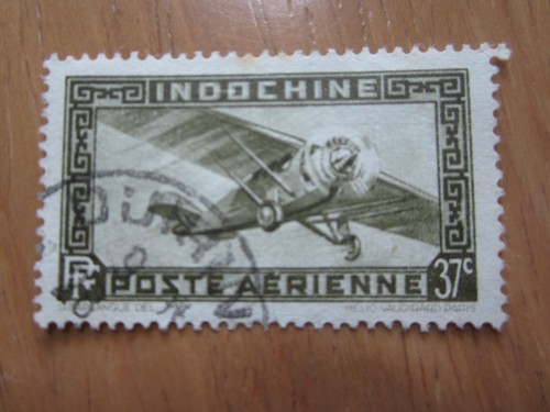 Timbre poste aerienne - timbre, de