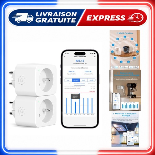 Meross prise connectée wifi - prise,