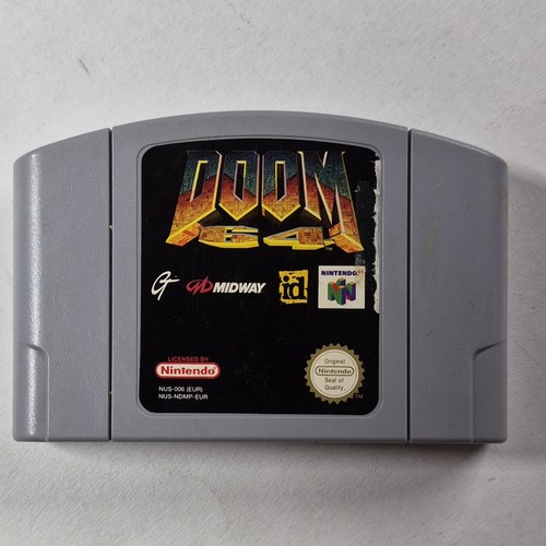 Jeu video nintendo doom - jeu, 64