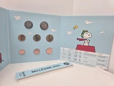 Mini Set Serie BU France 2025 8 pièces 1 centimes à 2€ - Snoopy numero 0004