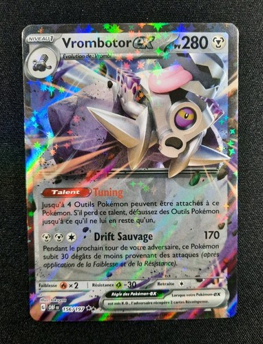 Carte pokémon vrombotor ex - carte, :