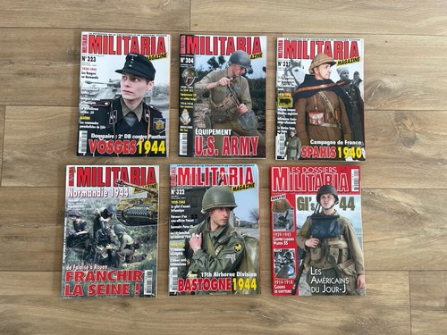 Lot magazines militaria - 6,