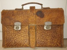 Attaché Case Vintage en Cuir